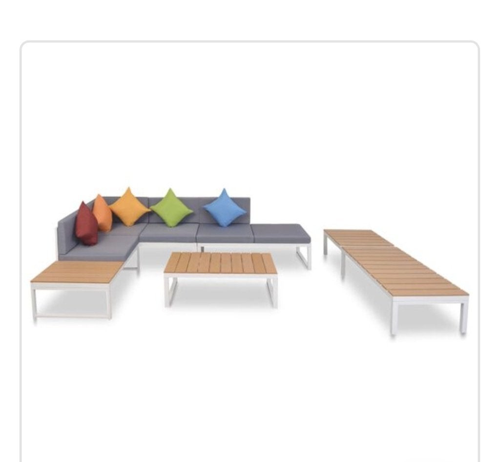 Tuinset loungeset tuinmeubilair, Ophalen, Aluminium