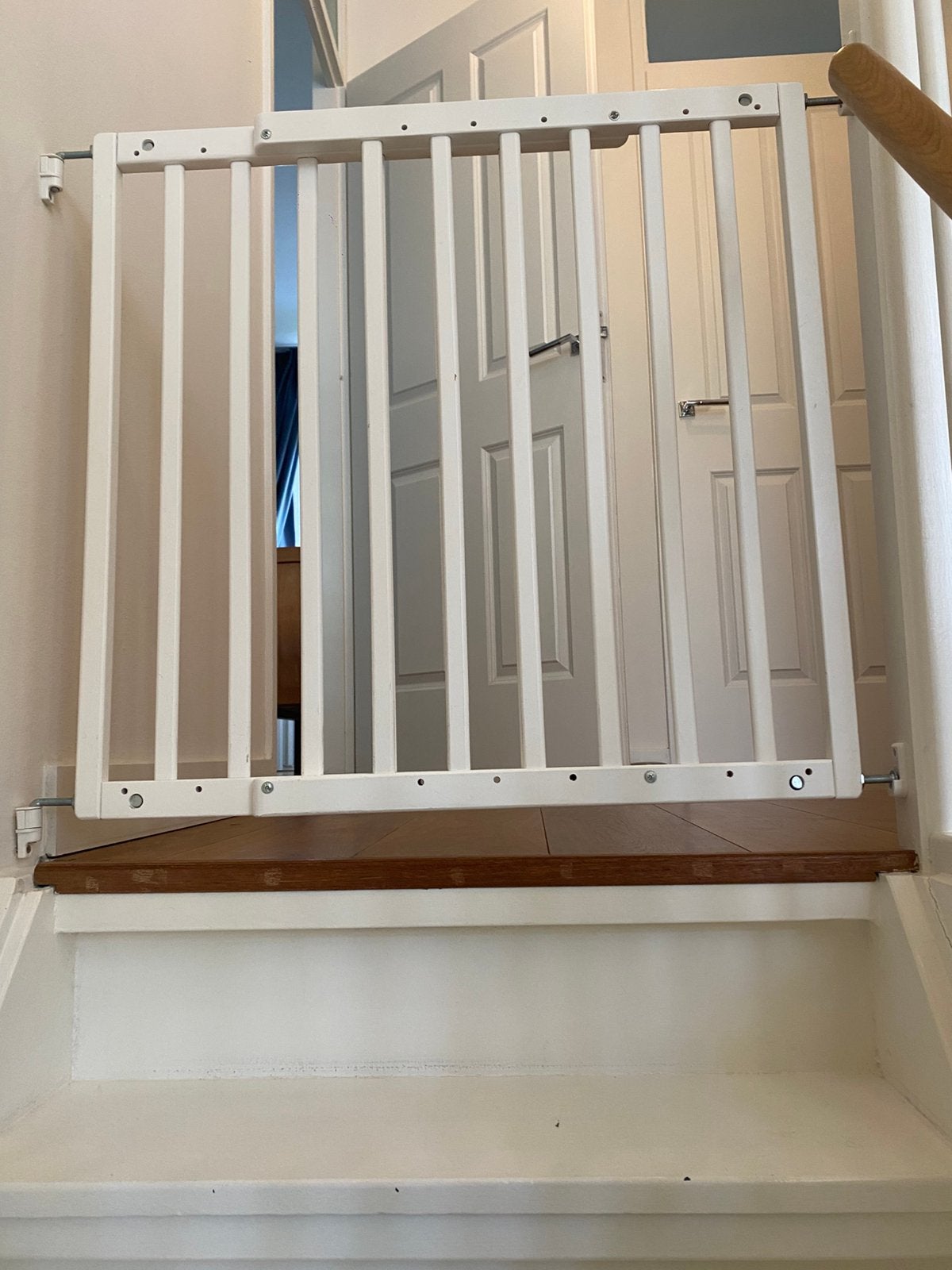 Universal Children safety gate, Ophalen of Verzenden, Zo goed als nieuw, Klemhekje, Metaal of IJzer