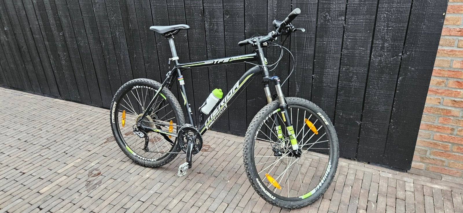 Merida TFS 300 Mountainbike - 22 inch / 55 cm frame, Gebruikt, Meer dan 20 versnellingen, Schijfrem, 53 tot 57 cm