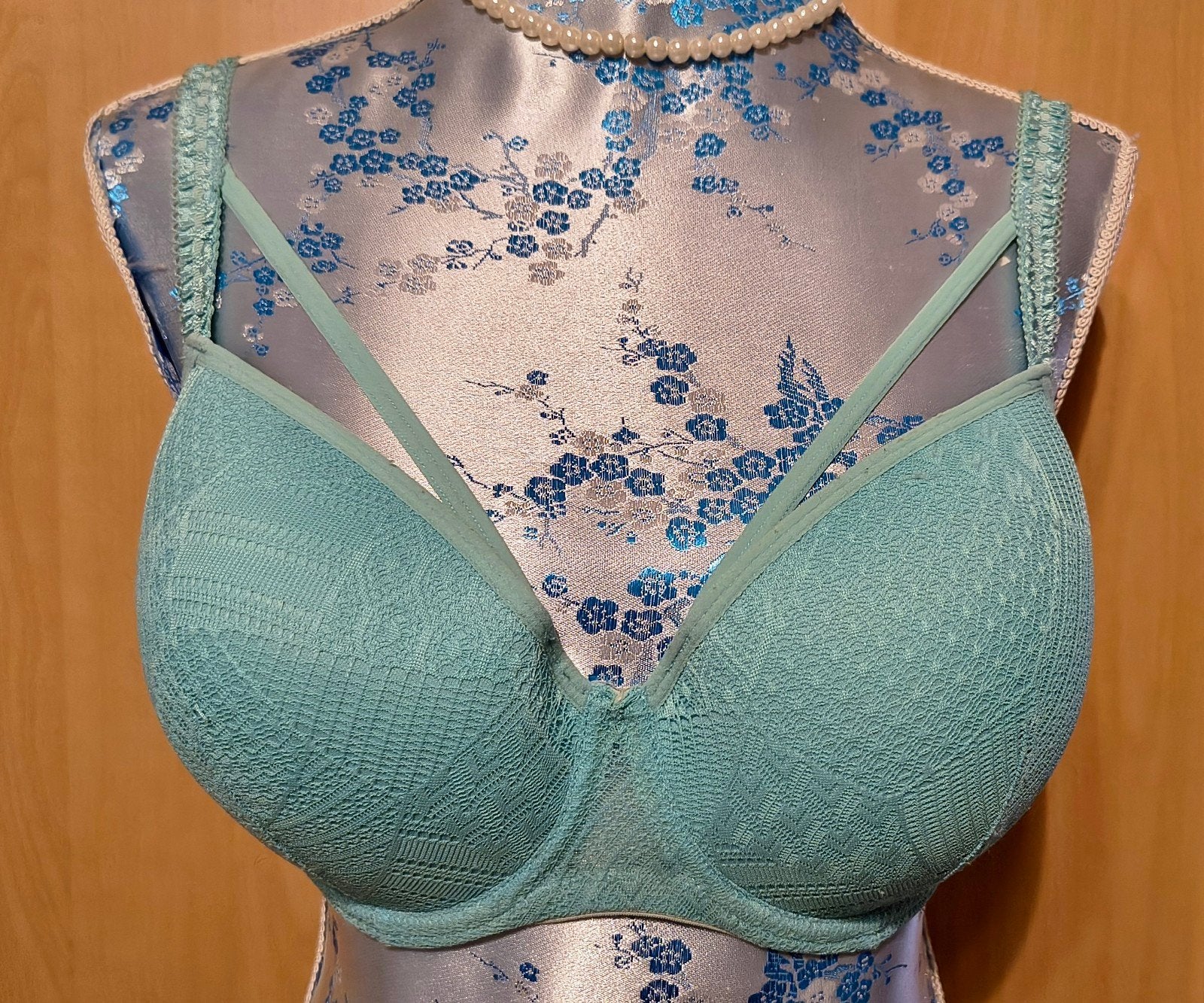 Sapph BH in mintgroen kant, maat 80E, Sapph, Ophalen of Verzenden, Groen, BH