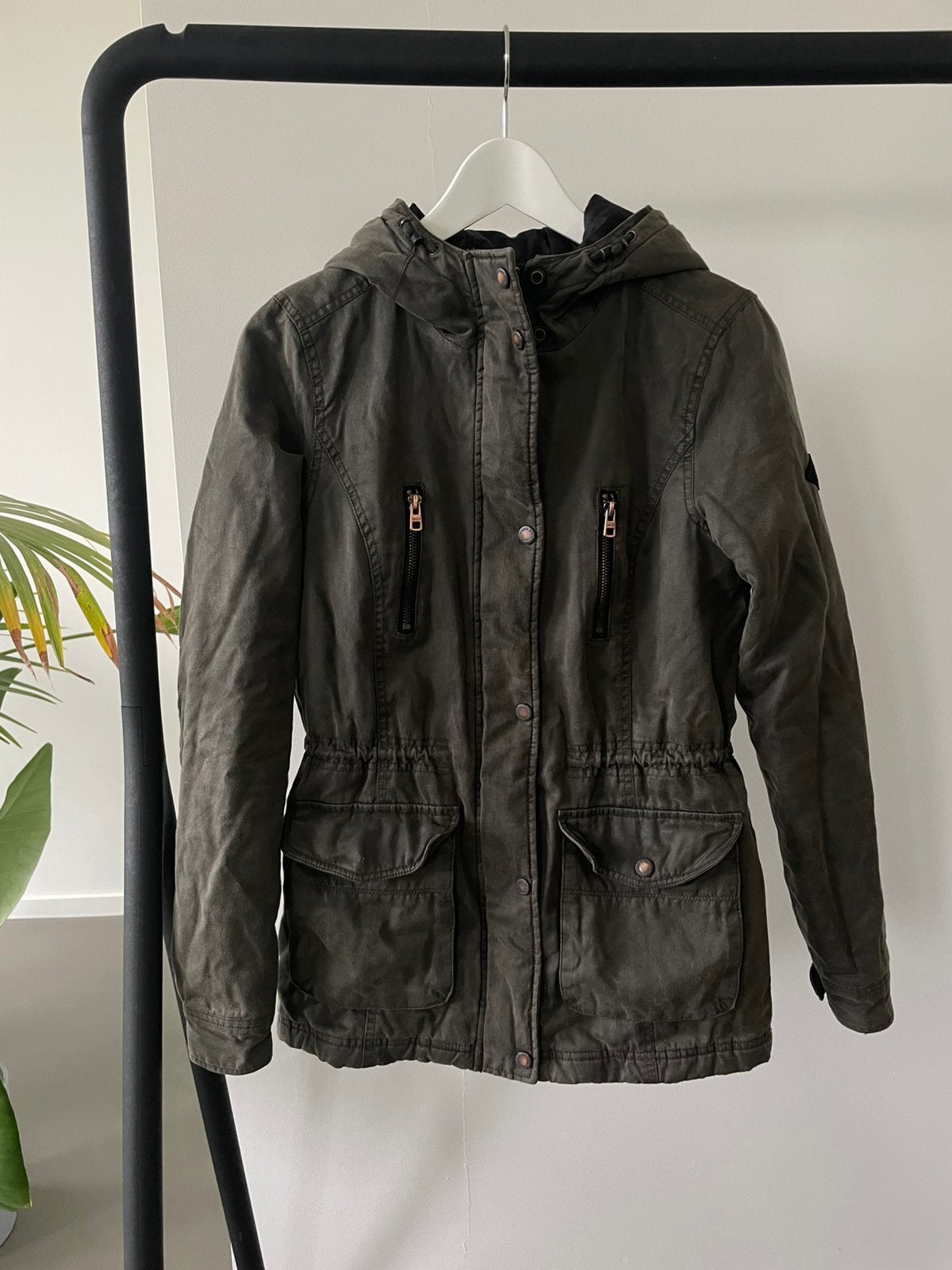 Winterjas van Only, Ophalen of Verzenden, Zo goed als nieuw, Maat 34 (XS) of kleiner, Groen