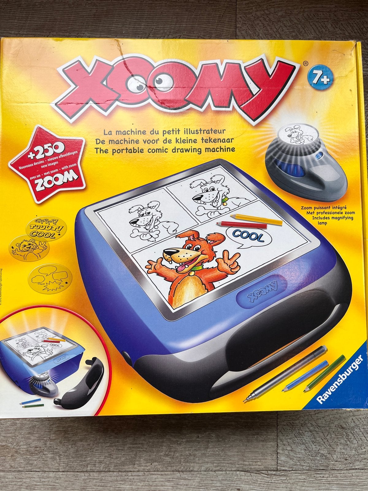 Xoomy tekenbox, Ophalen of Verzenden, Zo goed als nieuw, Papier, Schets- of Tekenboek