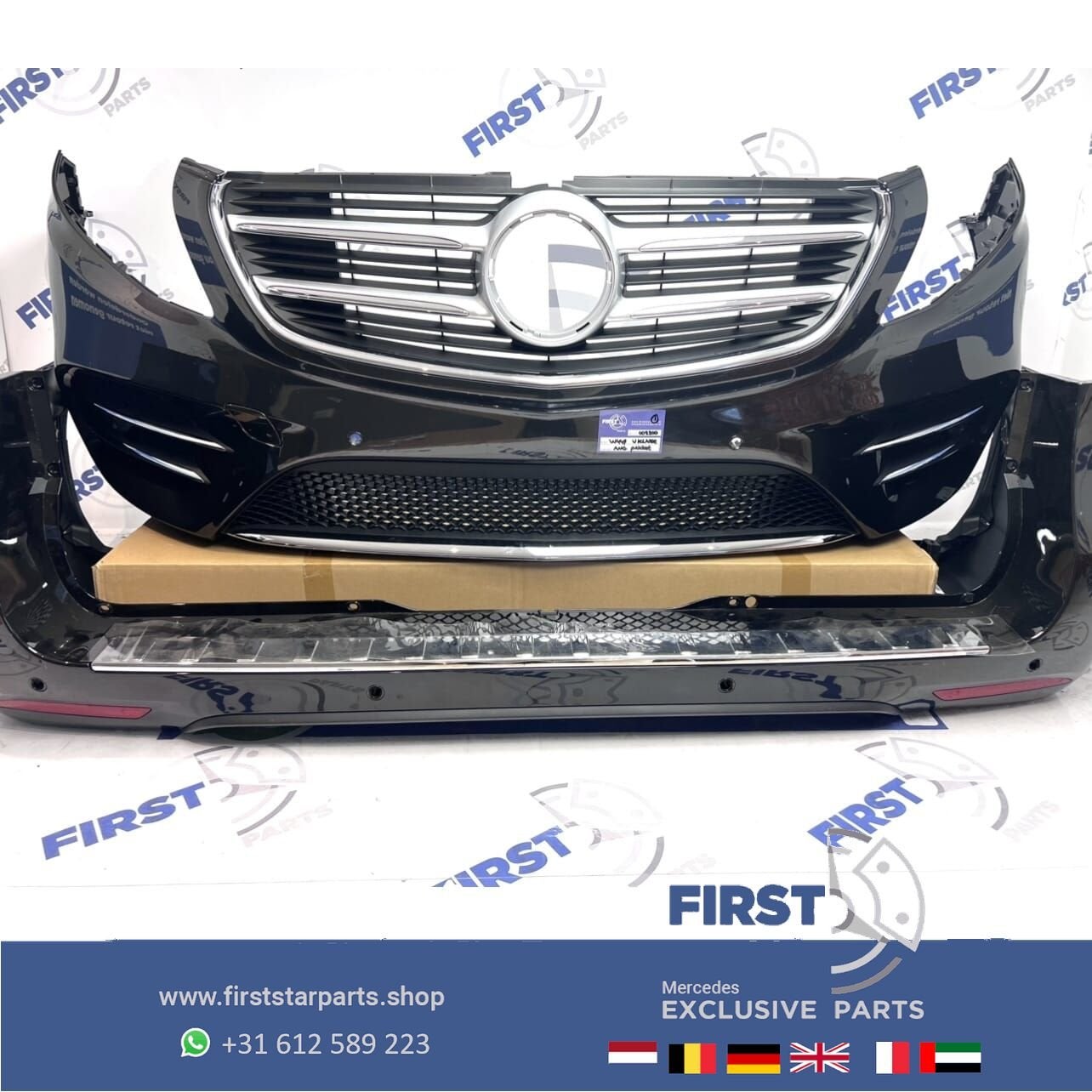 W447 VITO / V KLASSE AMG PAKKET COMPLEET ZWART PDC ORIGINEEL, Auto-onderdelen, Carrosserie en Plaatwerk, Gebruikt, -, Ophalen of Verzenden