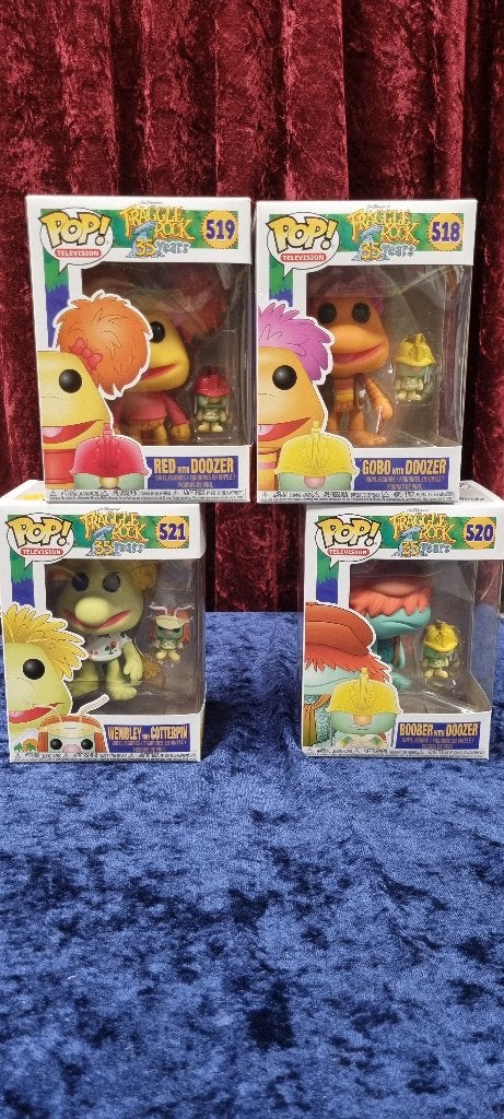 Fraggle Rock Funko. Freggels funko's. Jim Henson muppets., Verzamelen, Ophalen of Verzenden, Nieuw, Tv, Actiefiguur of Pop