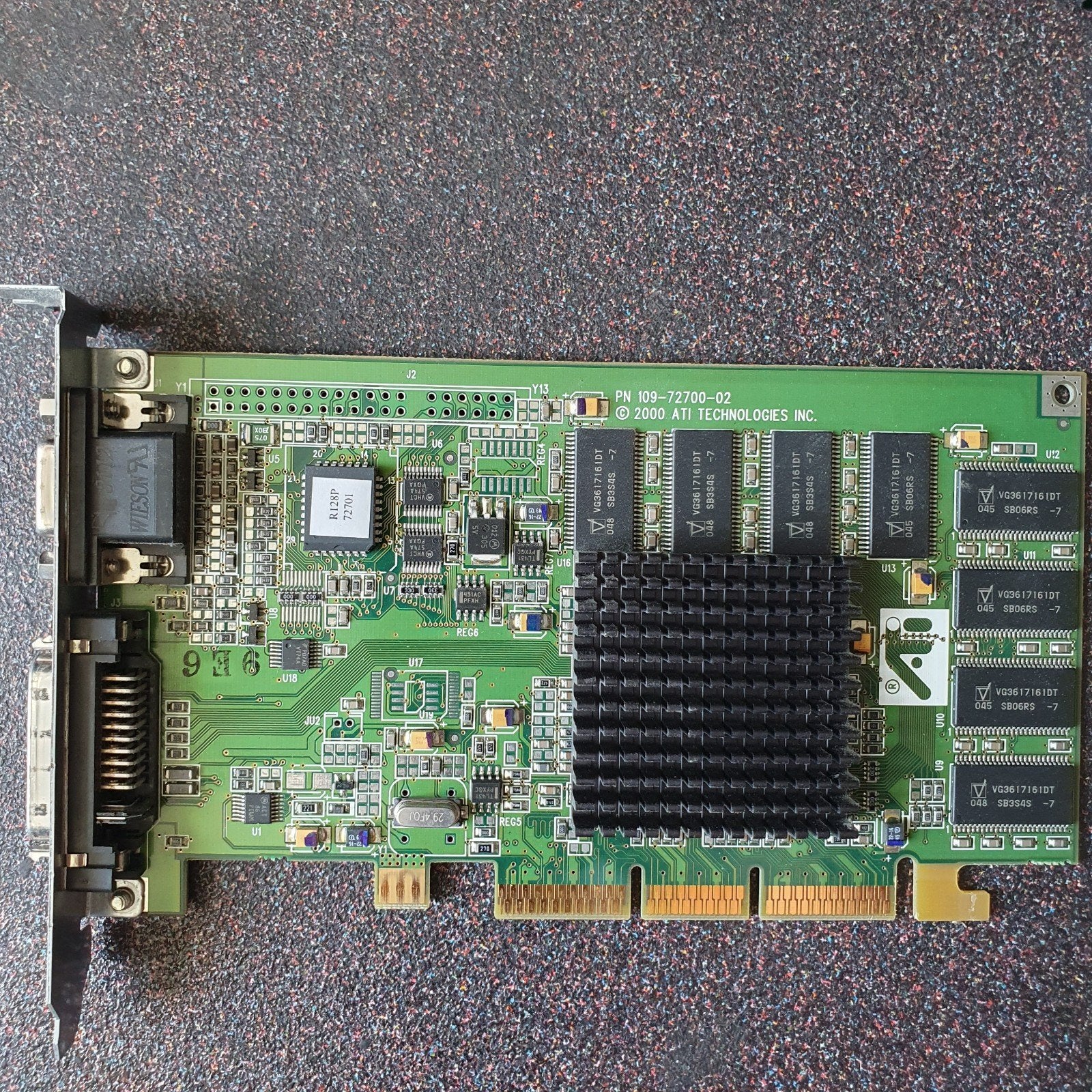 ATI Technologies Grafische Kaart (2000) - Vintage GPU, Computers en Software, Videokaarten, Ophalen, Gebruikt, AMD, Overige soorten