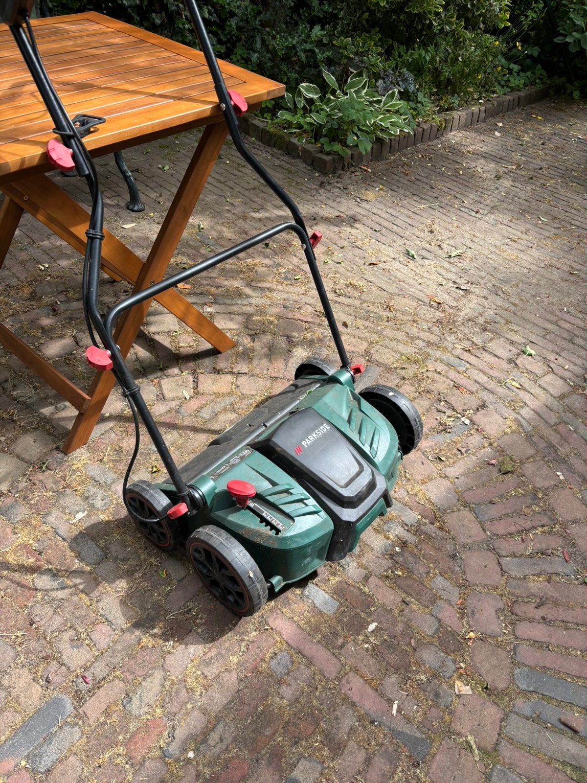Parkside verticuteer machine, Ophalen, Zo goed als nieuw, Elektrisch, Parkside