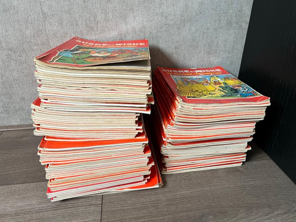 Grote collectie Suske en Wiske stripboeken, Boeken, Ophalen, Gelezen