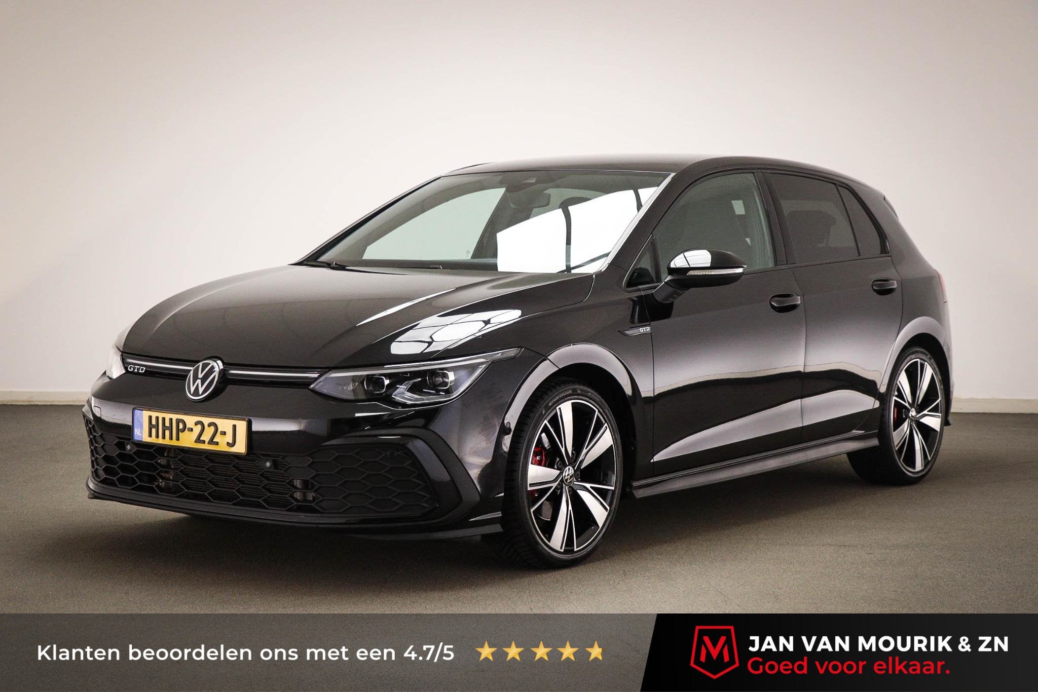 Volkswagen Golf 2.0 TDI GTD | IQ LIGHT | STUURVERWARMING | D, Auto's, 730 kg, Gebruikt, 4 cilinders, Met garantie (alle)