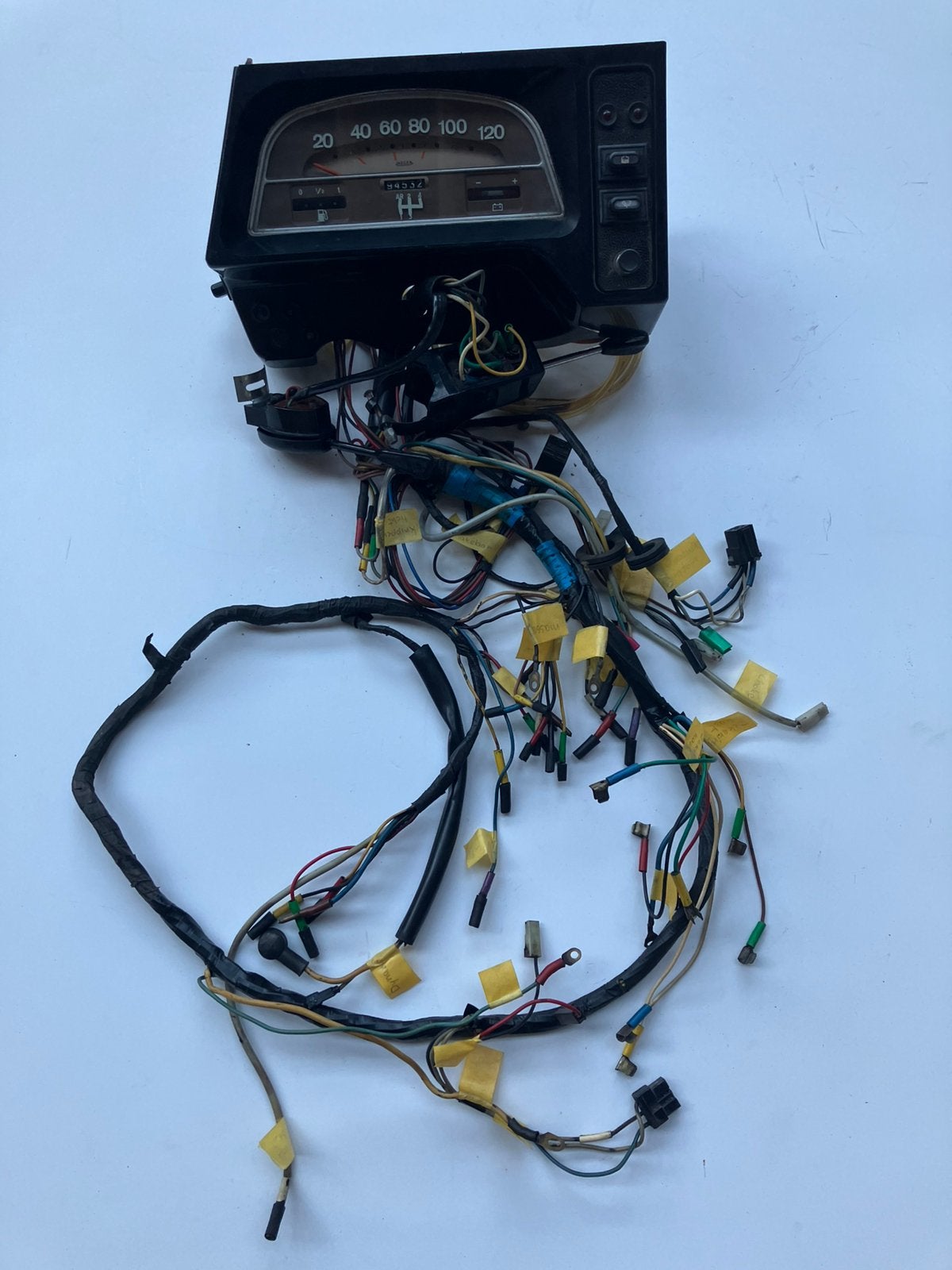 Citroën 2cv6 Club kabelbomen, inclusief dashboard ., Auto-onderdelen, Ophalen of Verzenden, Gebruikt, Universele onderdelen