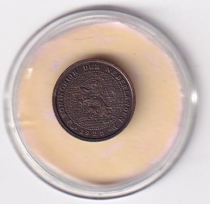 1/2 Cent 1922 Zeer Mooi, Postzegels en Munten, Munten | Nederland, Verzenden, Koningin Wilhelmina, Overige waardes, Losse munt