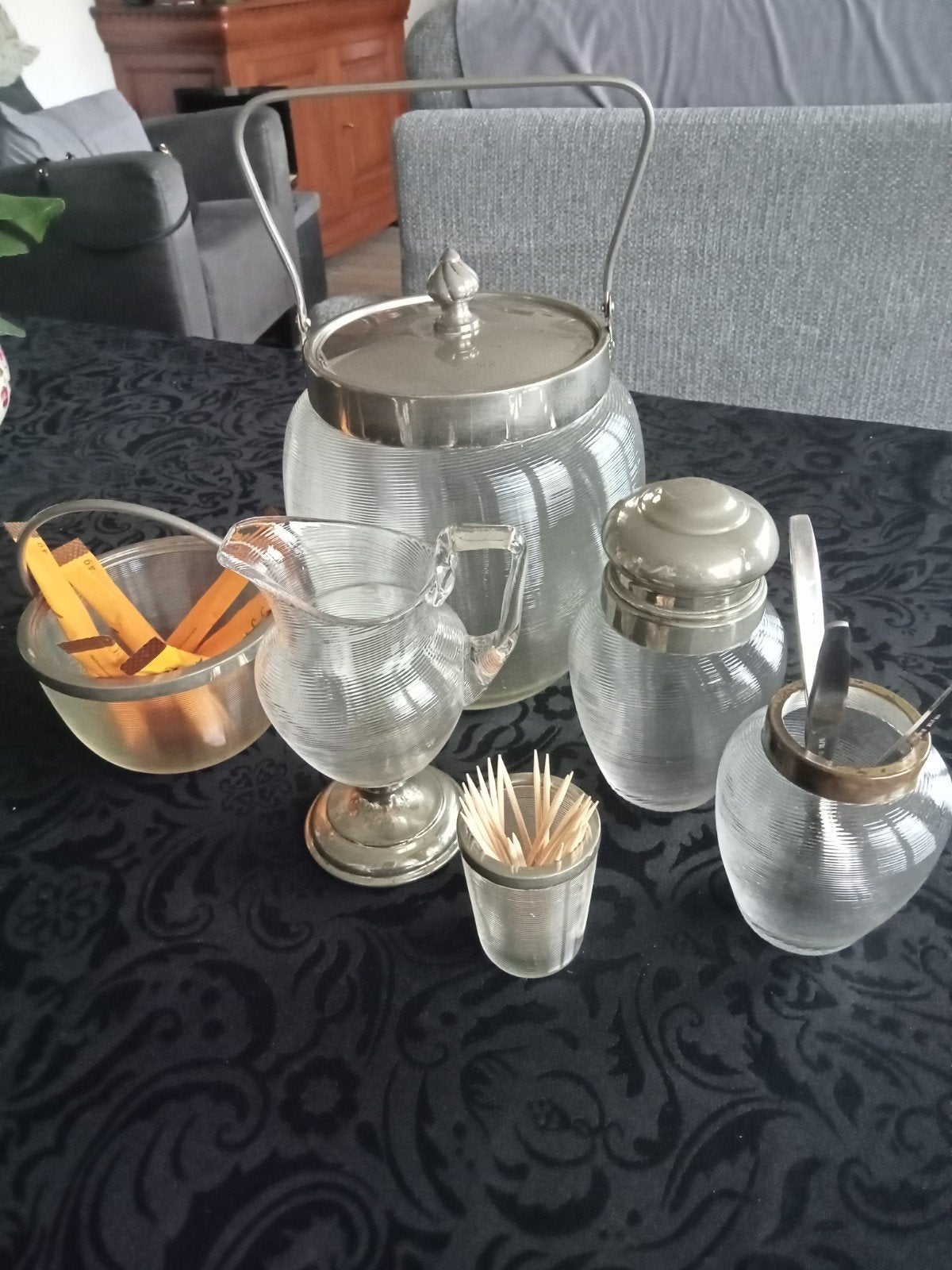 draadglas Fries 6 delig, Ophalen