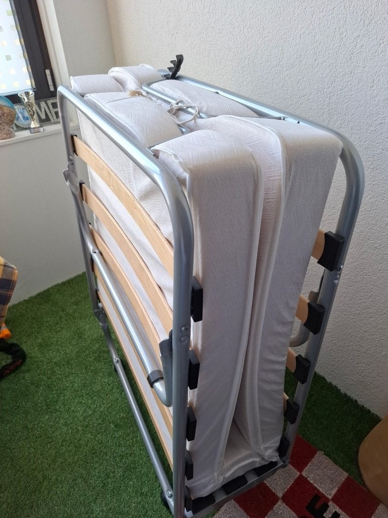 Opklapbed, Ophalen, Gebruikt, 190 cm of minder, 80 cm