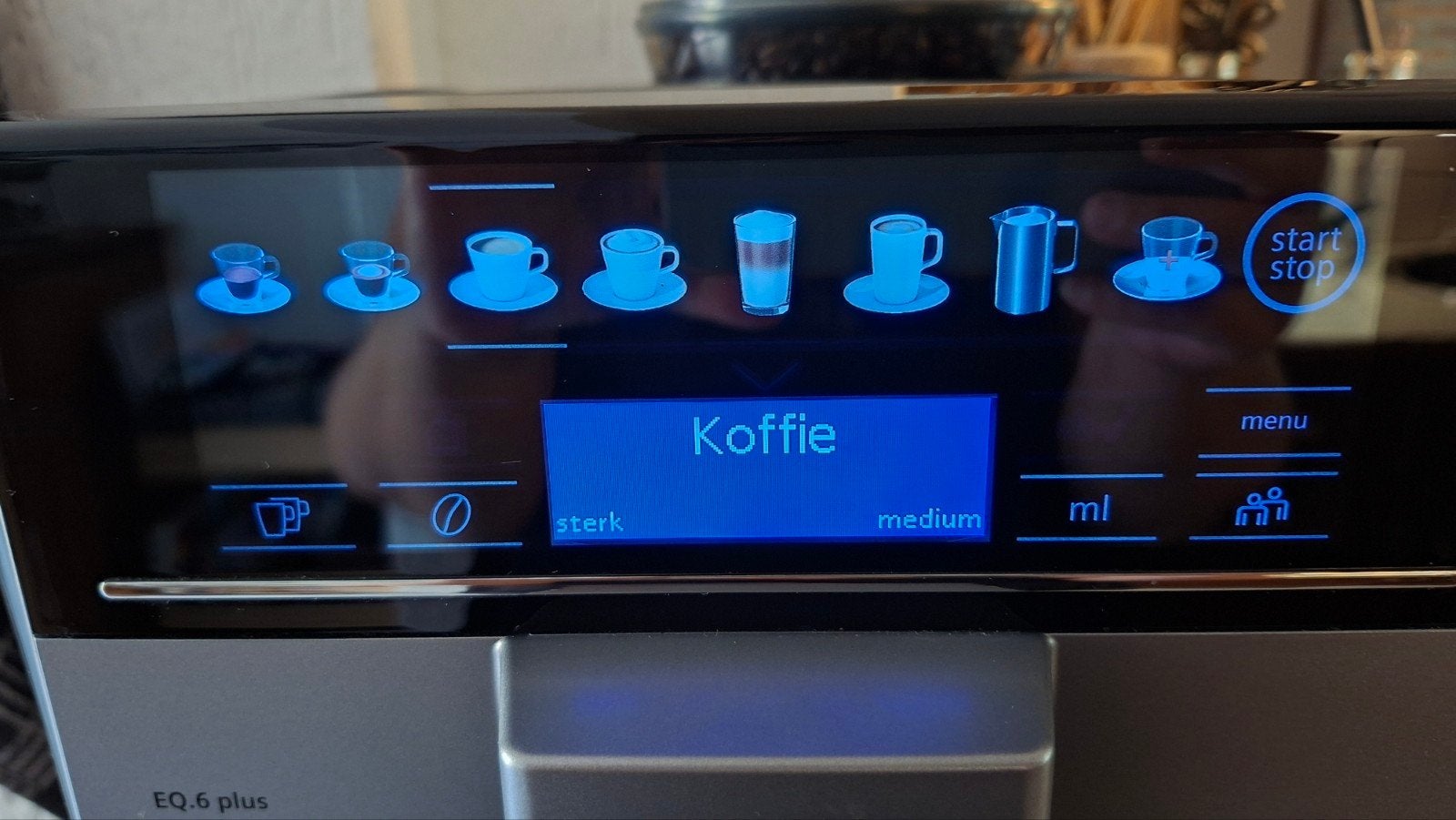 Volautomatisch bonenkoffie apparaat van Siemens, Ophalen, Gebruikt