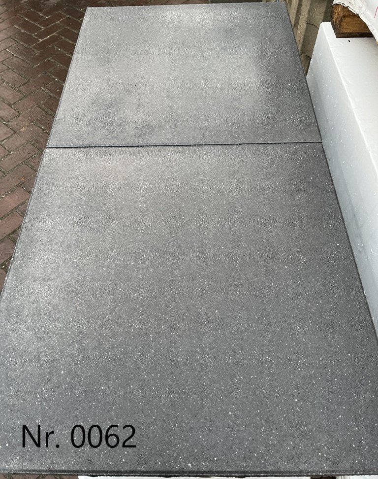 0062 Partij Betontegels 60x60x4, Ophalen of Verzenden, Nieuw, Beton, Terrastegels