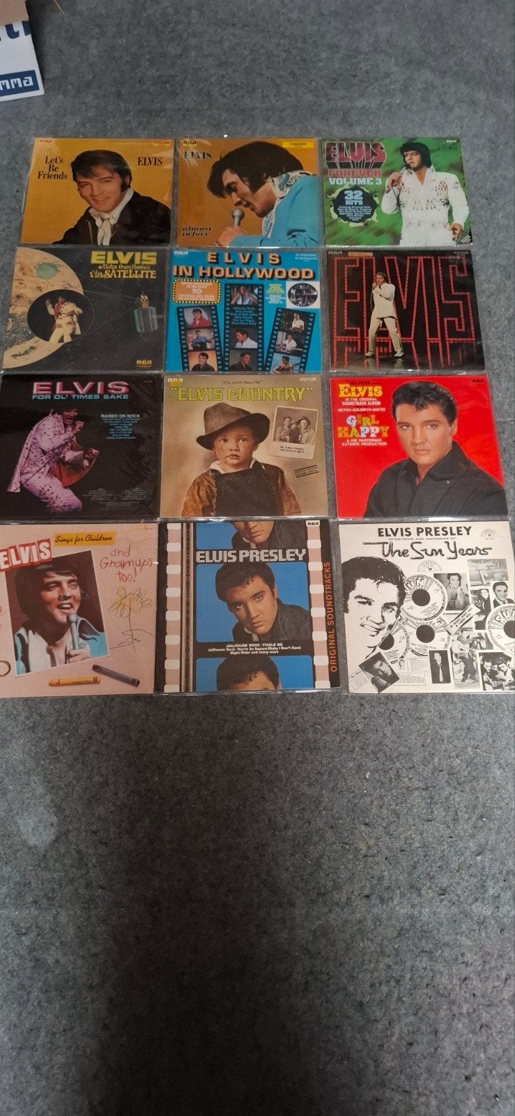 Grote collectie Elvis Presley vinylplaten 63 stuks., Ophalen, LP, Gebruikt, Overige formaten