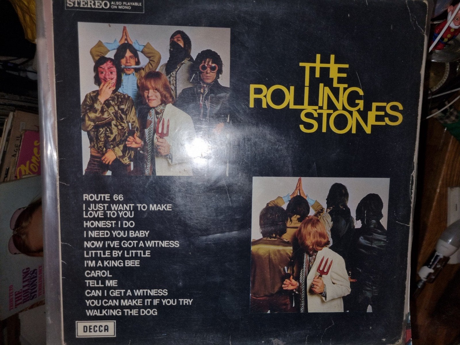The Rolling Stones - Debuutalbum (Decca, Stereo), Ophalen of Verzenden, Gebruikt, Classic Rock