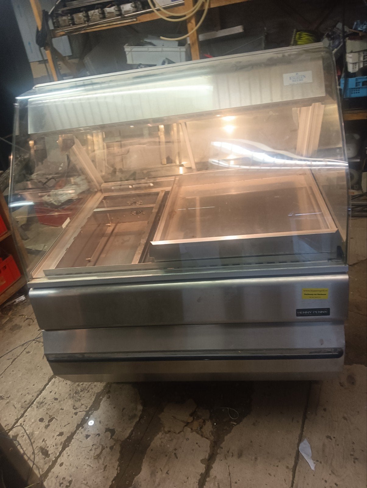Kippengrill,warmhoudvitrine,3 vaks,zeer mooi,meerdere types!, Ophalen of Verzenden, Koelen en Vriezen