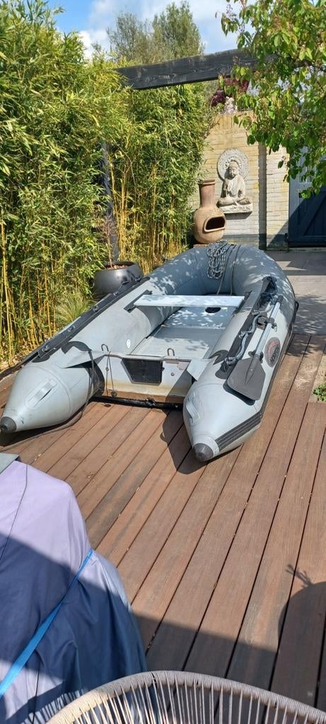 Rubberboot/Rib GERESERVEERD, Watersport en Boten, Aluminium, Gebruikt, Elektrisch, Minder dan 70 pk