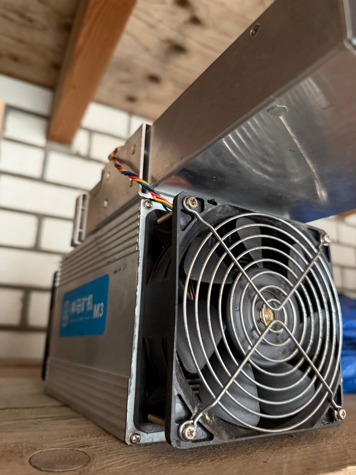 Whatsminer M3 Bitcoinminer moet nagegeken worden, Ophalen of Verzenden, Niet werkend