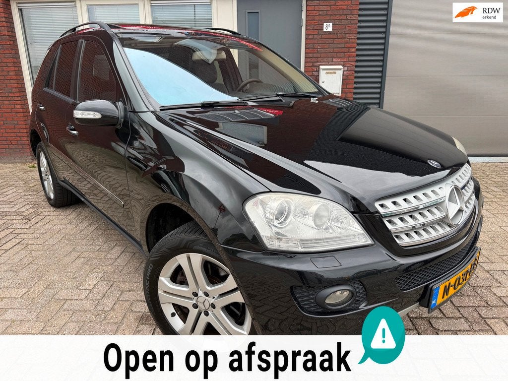 Mercedes-Benz M-klasse 500 / Pano / Leder / Navi / PDC / Cli, Auto's, Mercedes-Benz, Automaat, Gebruikt, Met garantie (alle), Leder en Stof