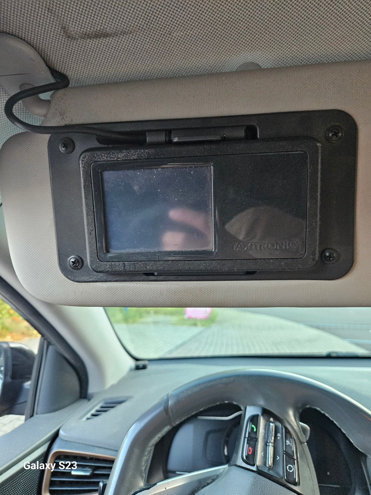 Taxitronic TX38-C01 T5282 Taximeter met Hale TPD-01, Ophalen of Verzenden, Gebruikt, Universele onderdelen