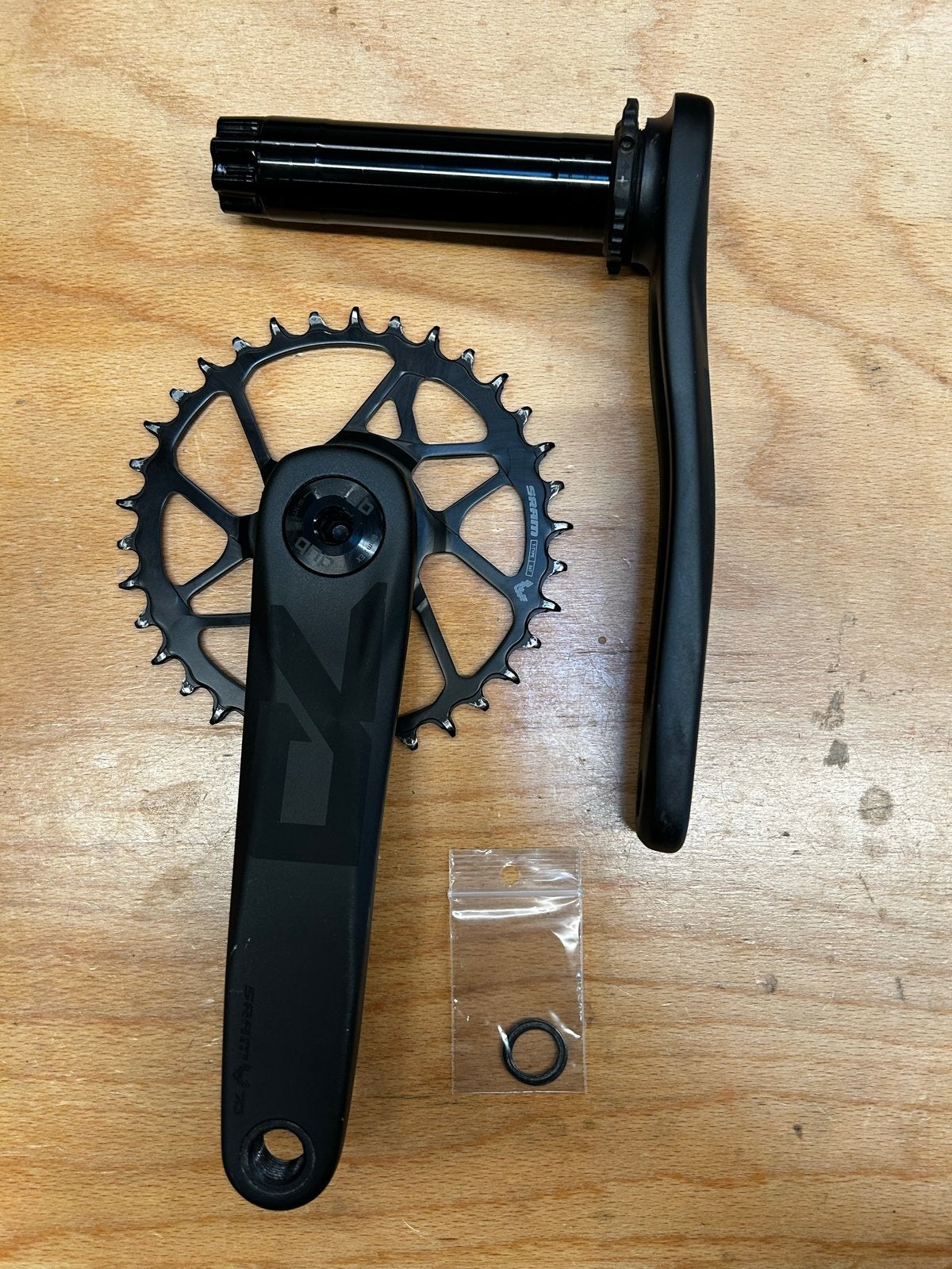 SRAM Eagle 70 Crankstel met 34T Tandwiel, Fietsen en Brommers, Ophalen of Verzenden, Gebruikt, Mountainbike, Crankstel of Pedalen