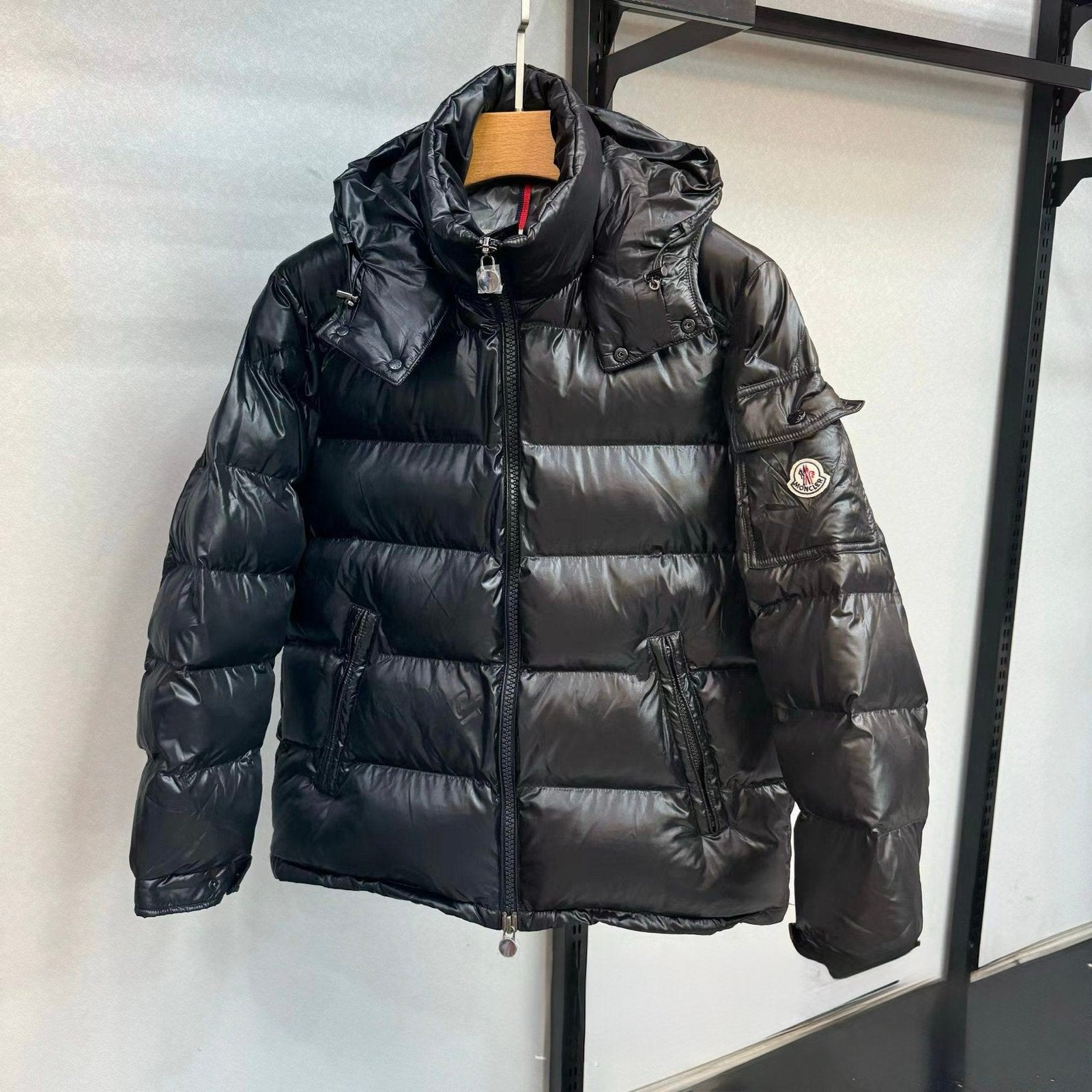Moncler Puffer Jacket Zwart - Elke Maat Beschikbaar, Ophalen of Verzenden, Nieuw, Overige maten, Zwart