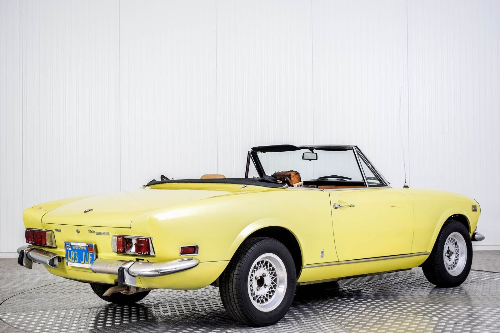 Fiat 124 Spider 1800 (bj 1973), Gebruikt, 4 cilinders, Cabriolet, Bedrijf