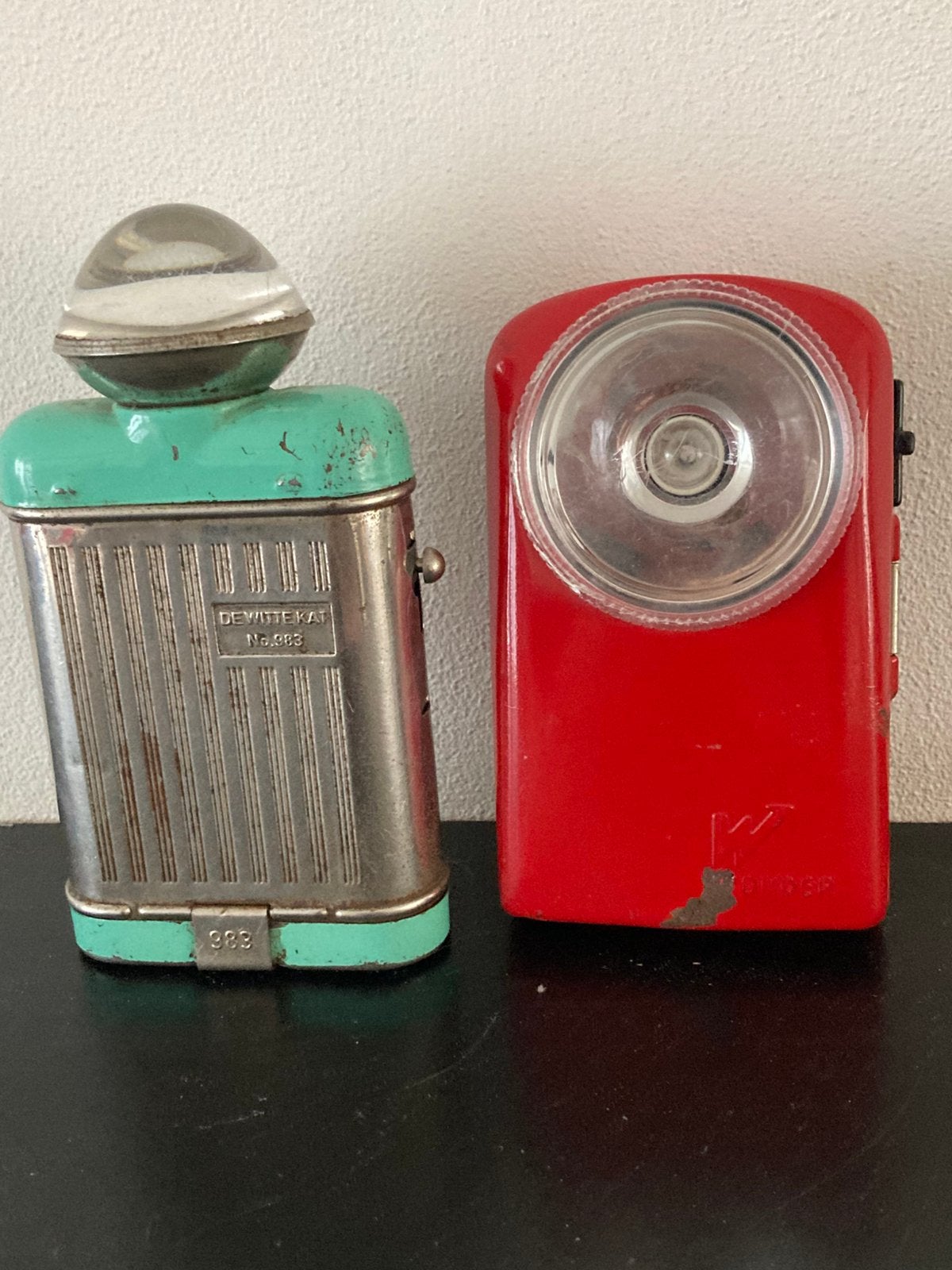 2 vintage zaklampen, Ophalen of Verzenden