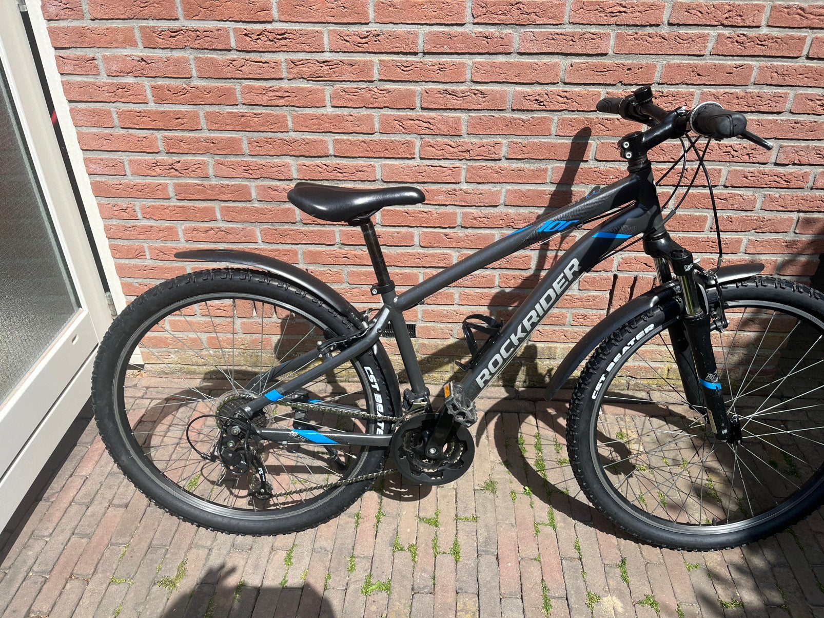 B'twin Rockrider ST100 27,5" Maat M, Gebruikt, Velgrem, Versnellingen, Ophalen