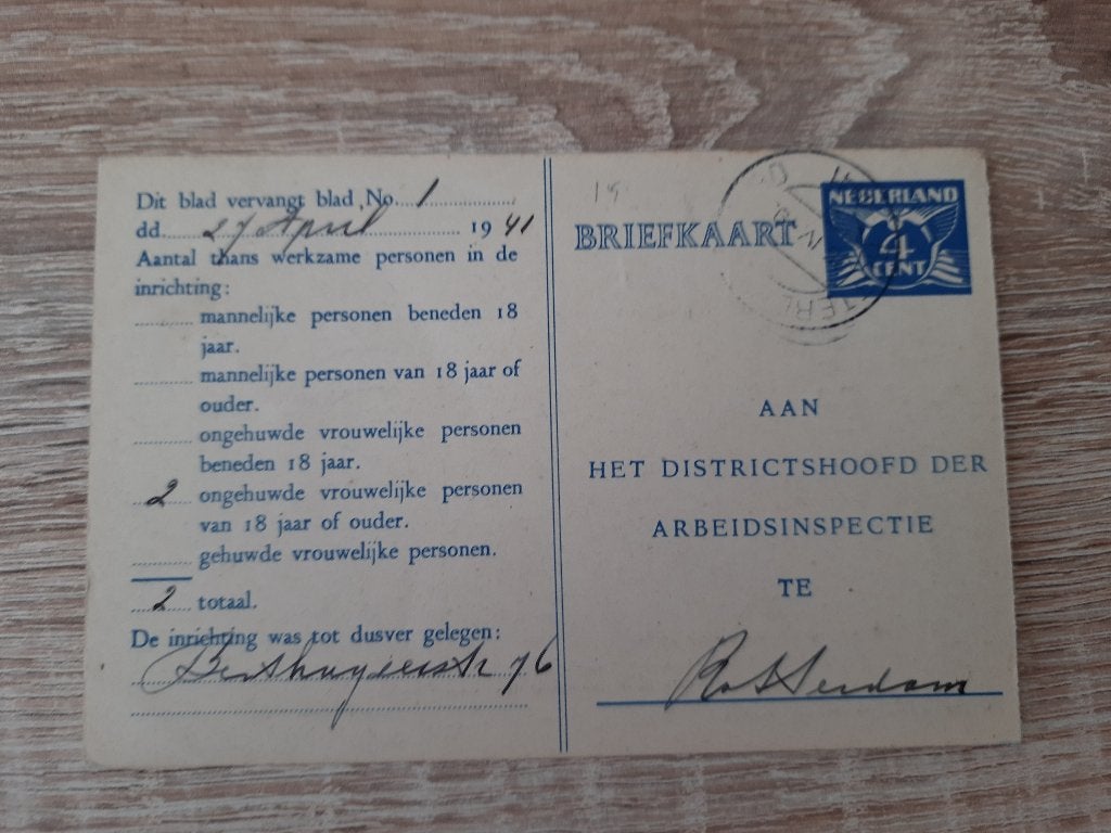 Nederland, Verzenden, Na 1940, Gestempeld