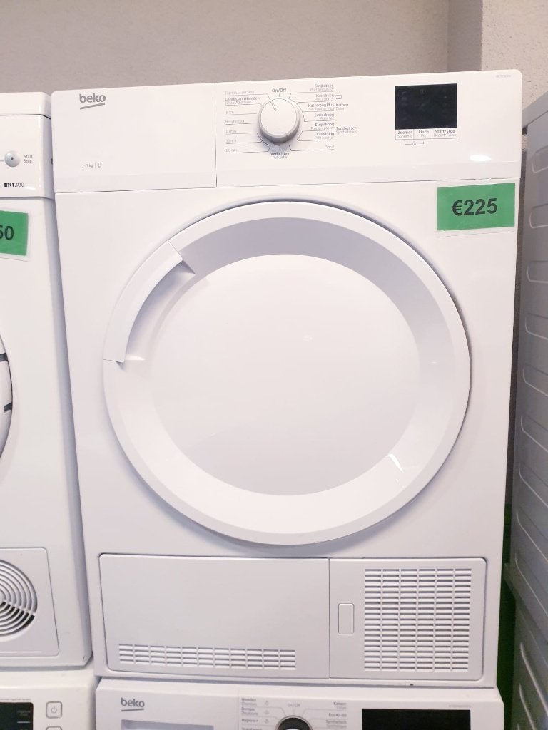 beko condens droger inc 6 mnd garantie, Ophalen, 6 tot 8 kg, Minder dan 85 cm, Anti-kreukfase
