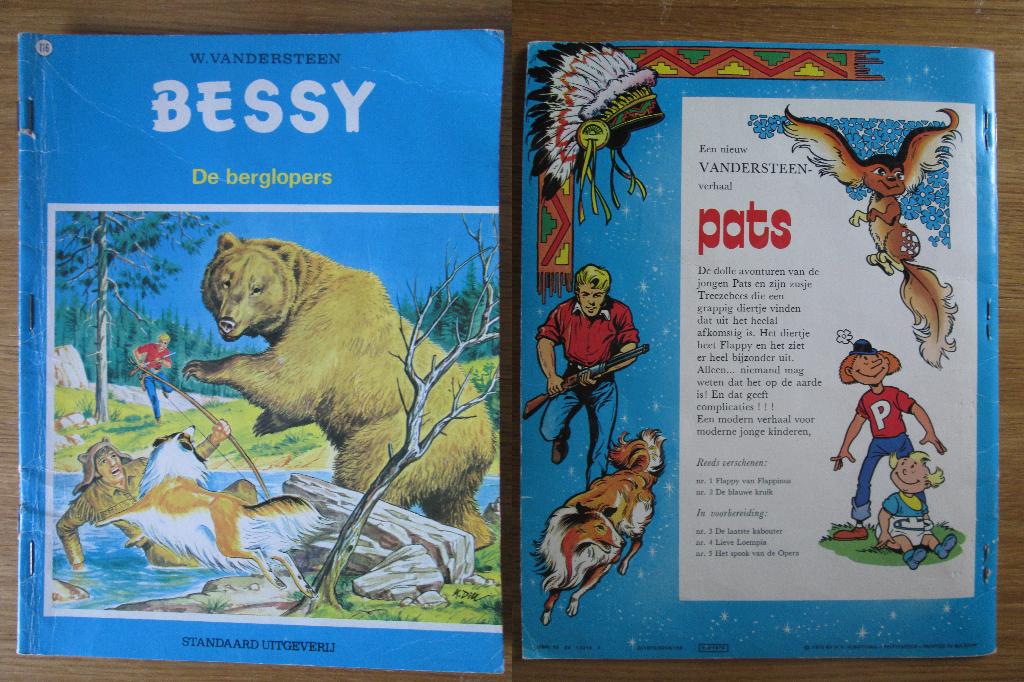 Bessy 116, 119 & 129 (SC), Boeken, Stripboeken, Meerdere stripboeken, Ophalen of Verzenden, Gelezen, Willy Vandersteen e.a.