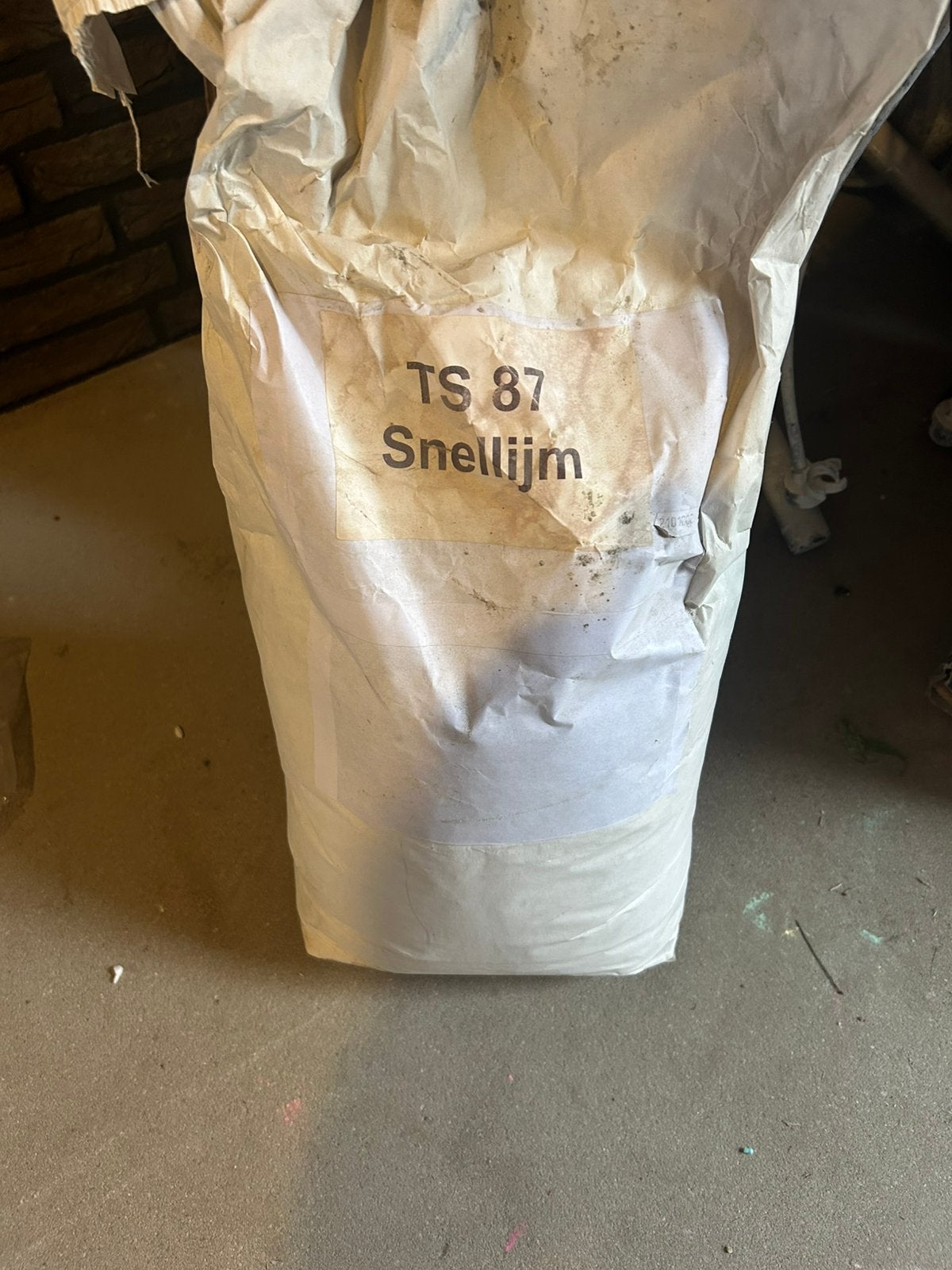 3 zakken snellijm tegellijm, Doe-het-zelf en Verbouw, Overige typen, Zo goed als nieuw, 10 m² of meer, Overige materialen