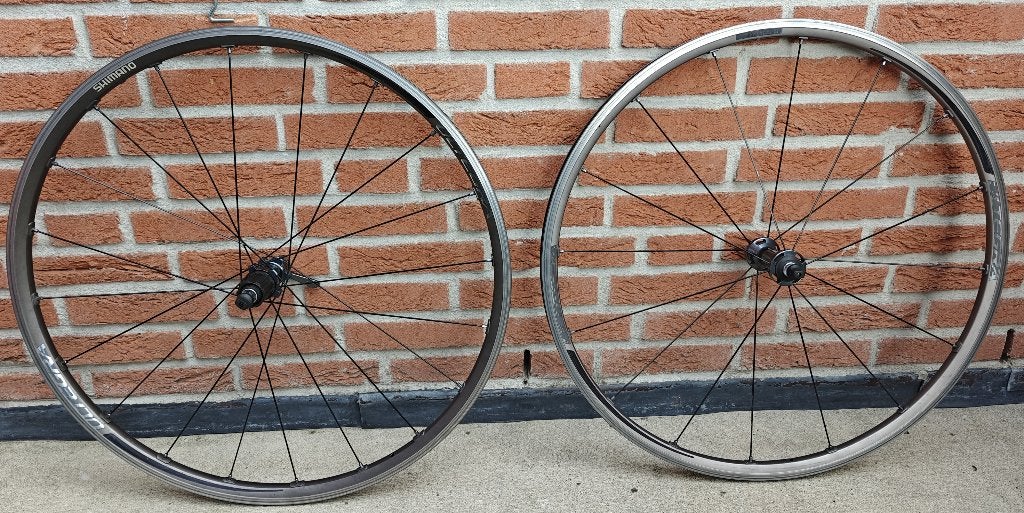 Shimano Ultegra wielenset racefiets velgrem, Fietsen en Brommers, Ophalen, Gebruikt, Shimano