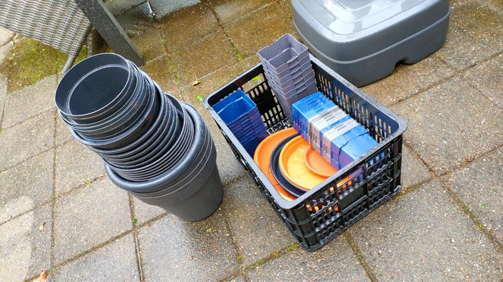 Heel veel bloempotten, stekpotten, plantenklokken, kweekpott, Tuin en Terras, Bloempotten, Rond, Ophalen of Verzenden, Aardewerk