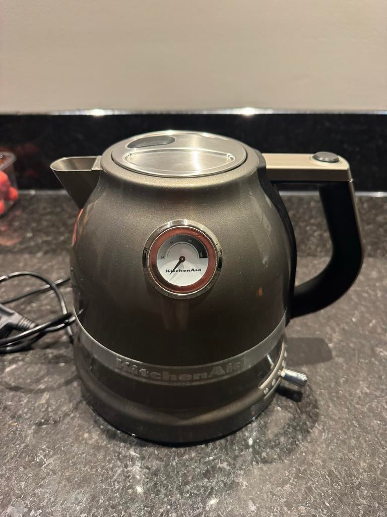 Kitchenaid waterkoker 1,5L - ARTISAN - TINGRIJS, Witgoed en Apparatuur, Waterkokers, 1 tot 2 liter, Ophalen, Zo goed als nieuw