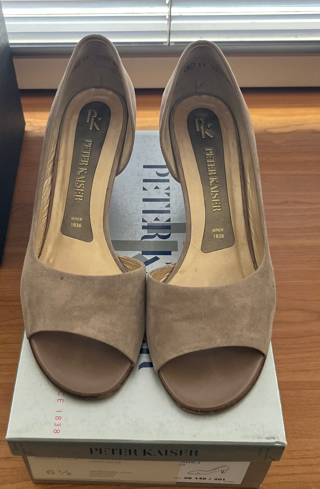 Peter Kaiser Zandkleurige Schoenen - Maat 6.5, Ophalen of Verzenden, Gedragen, Beige, Schoenen met lage hakken