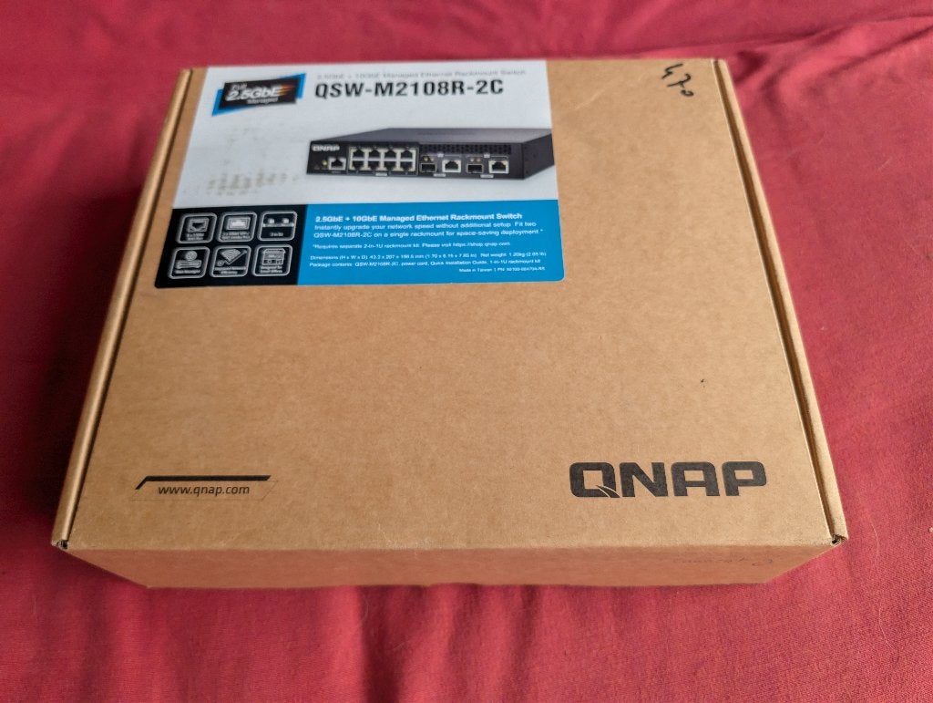 Qnap QSW-M2108R-2C, Ophalen of Verzenden, Nieuw