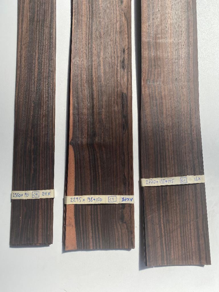 Coromandel Fineer 24 vel - 236 cm - 9 cm - 5,1 m2 - €35/m2, Ophalen of Verzenden, Nieuw, Meerdere media, Kunst en Creatief
