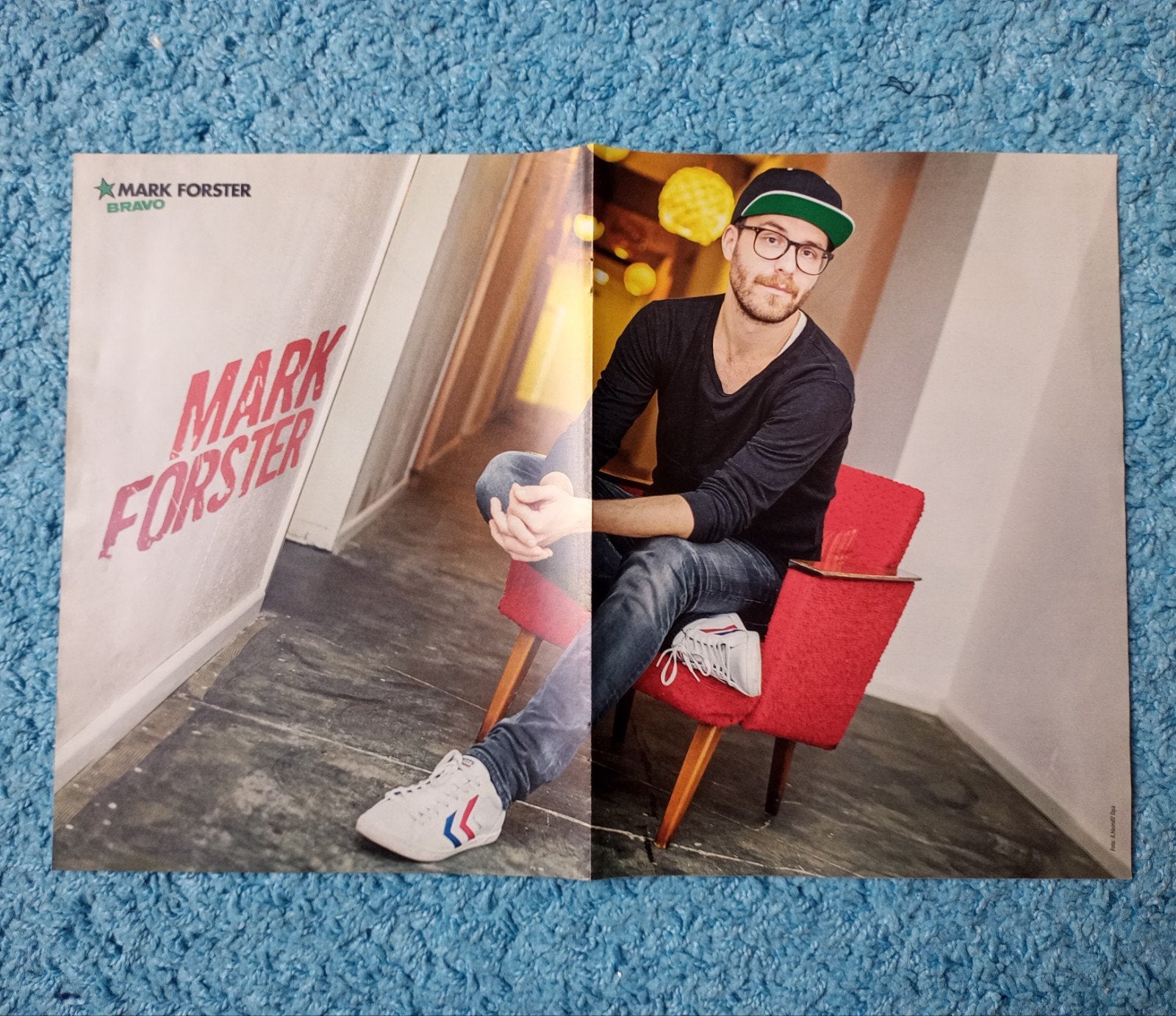 Mark Forster poster bravo, Rechthoekig Liggend, Nieuw, Ophalen of Verzenden, A1 t/m A3