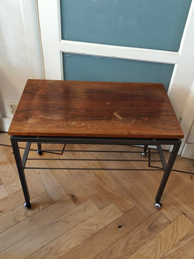 MCM audio meubel /bijzettafel jaren 60/70, Ophalen, Huis en Inrichting