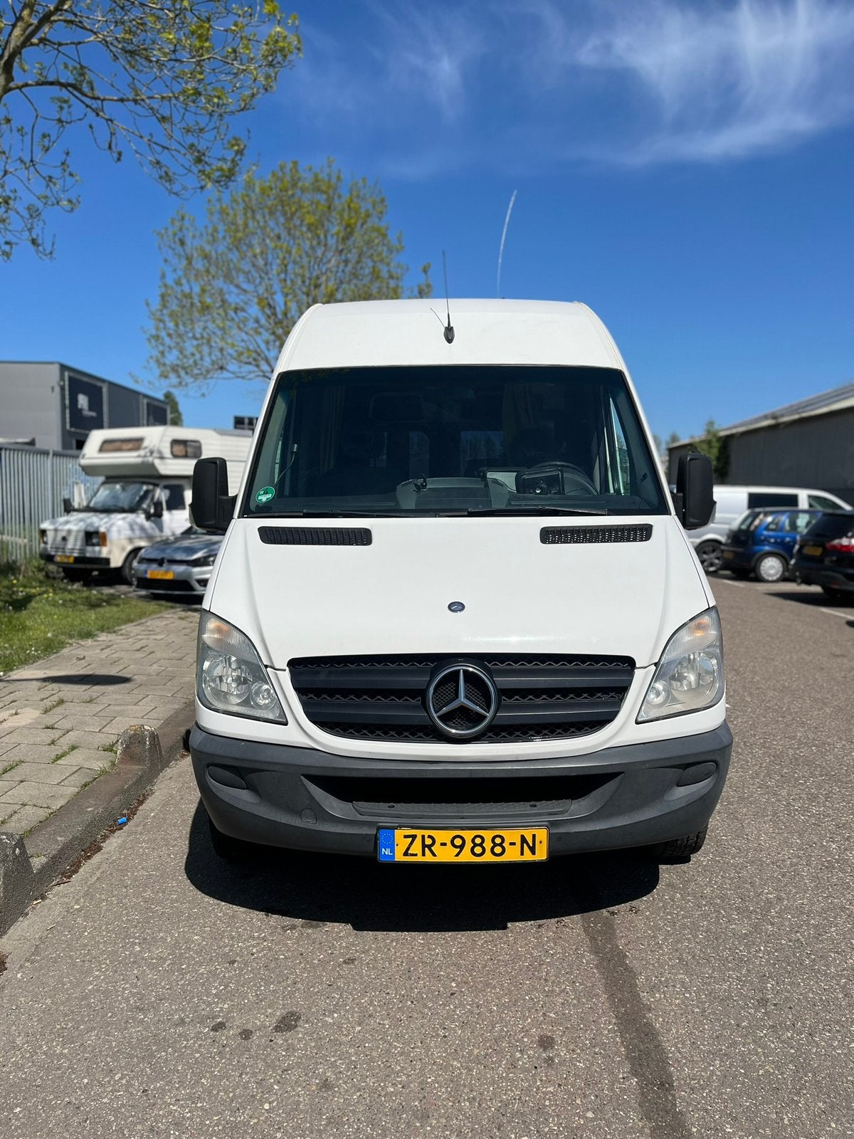 Buscamper Mercedes Sprinter 316cdi automaat L2H2 airco, Buscamper of Camperbus, Tot en met 2, Mercedes-Benz, Bedrijf