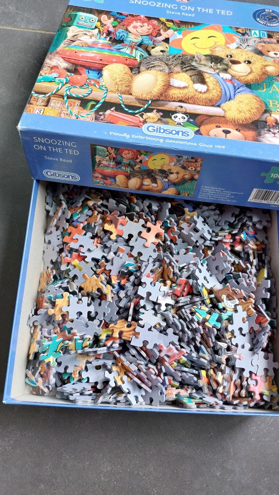 Te koop gibsons puzzels, Ophalen of Verzenden, 500 t/m 1500 stukjes, Zo goed als nieuw