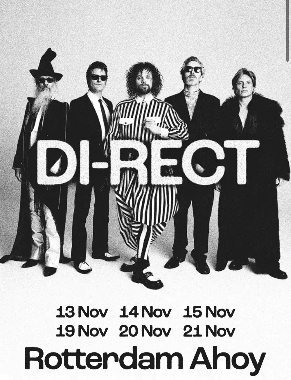 2 tickets Direct in Ahoy staanplaatsen 1e ring 13 november, Tickets en Kaartjes, Twee personen, November