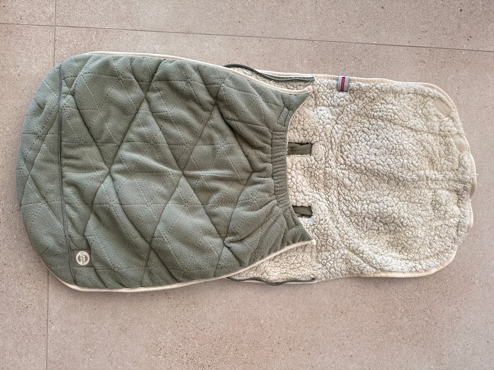Lodger Trappelzak Explorer - Groen/Crème, Groen, Gebruikt, Dubbelzijdig, Lodger