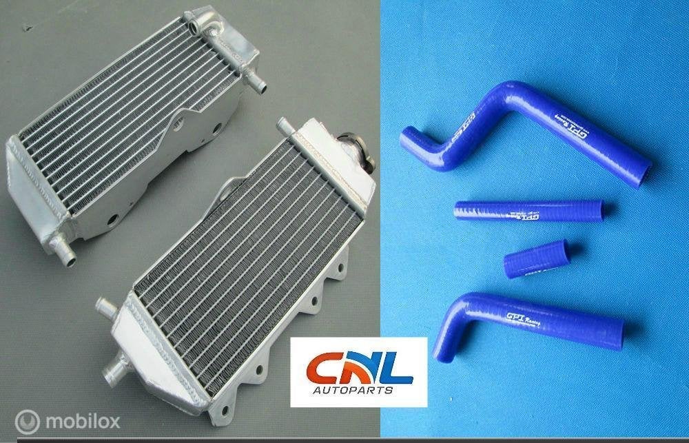 Radiateur + slangen YAMAHA YZ125 2005-2016 06 07 08 09 10 11, Motoren, Onderdelen | Yamaha, Nieuw, Ophalen of Verzenden