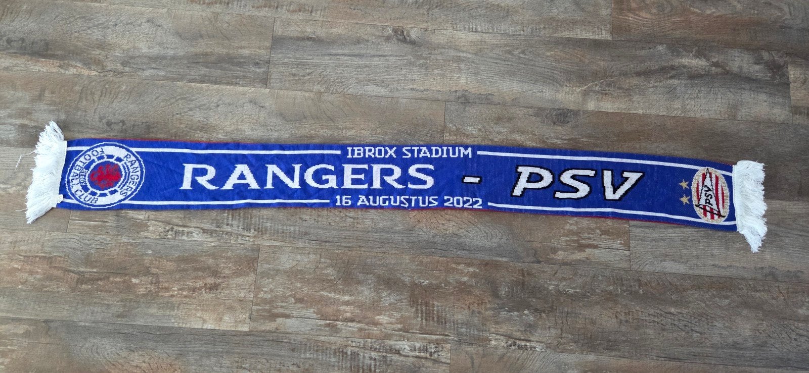 Sjaal Rangers - PSV, Ophalen of Verzenden, Zo goed als nieuw, PSV, Vaantje of Sjaal