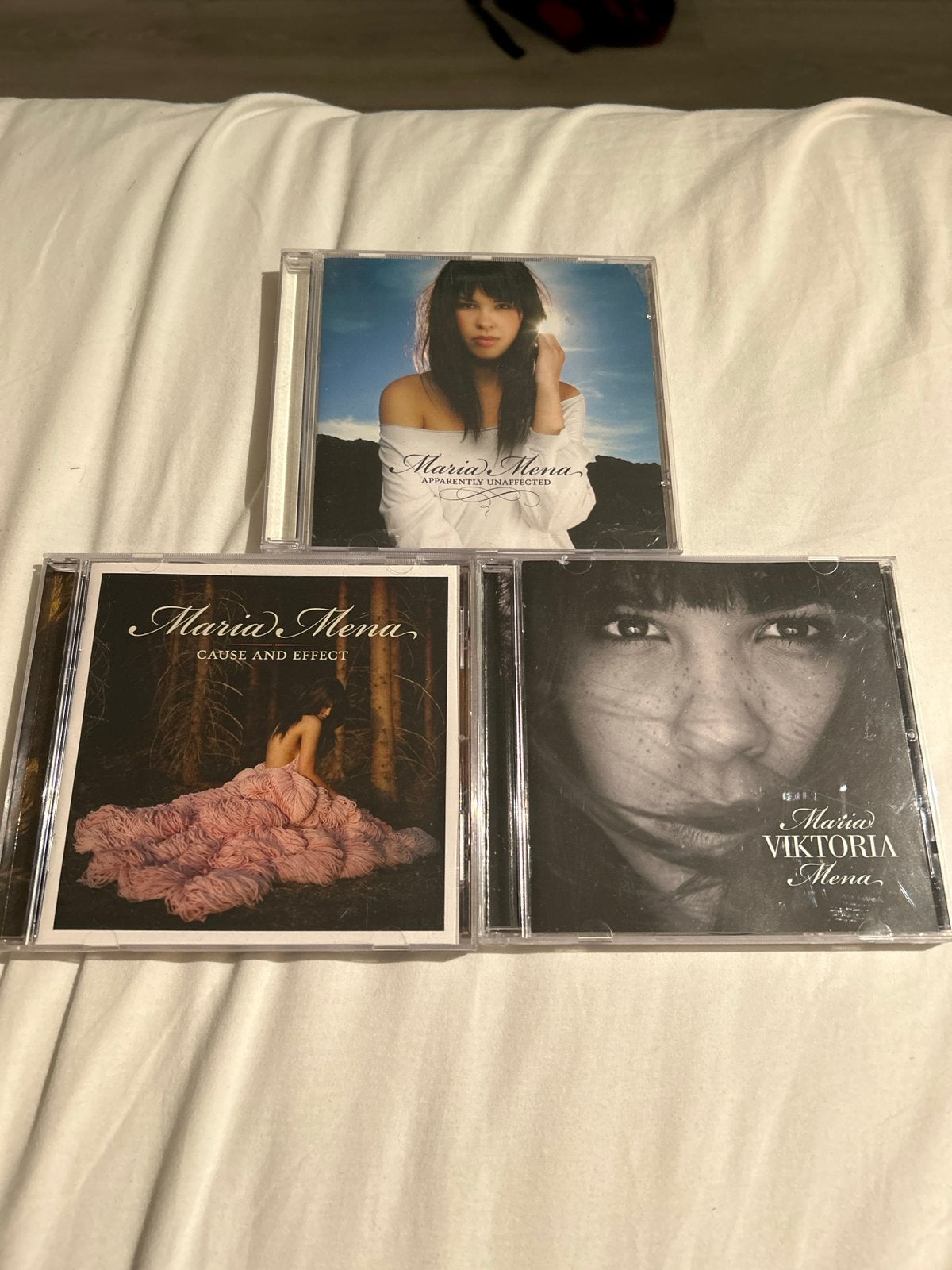 Maria Mena CD Collectie: 3 Albums (Pop, Singer-songwriter), Gebruikt, Pop, Ophalen of Verzenden, Inclusief doosje