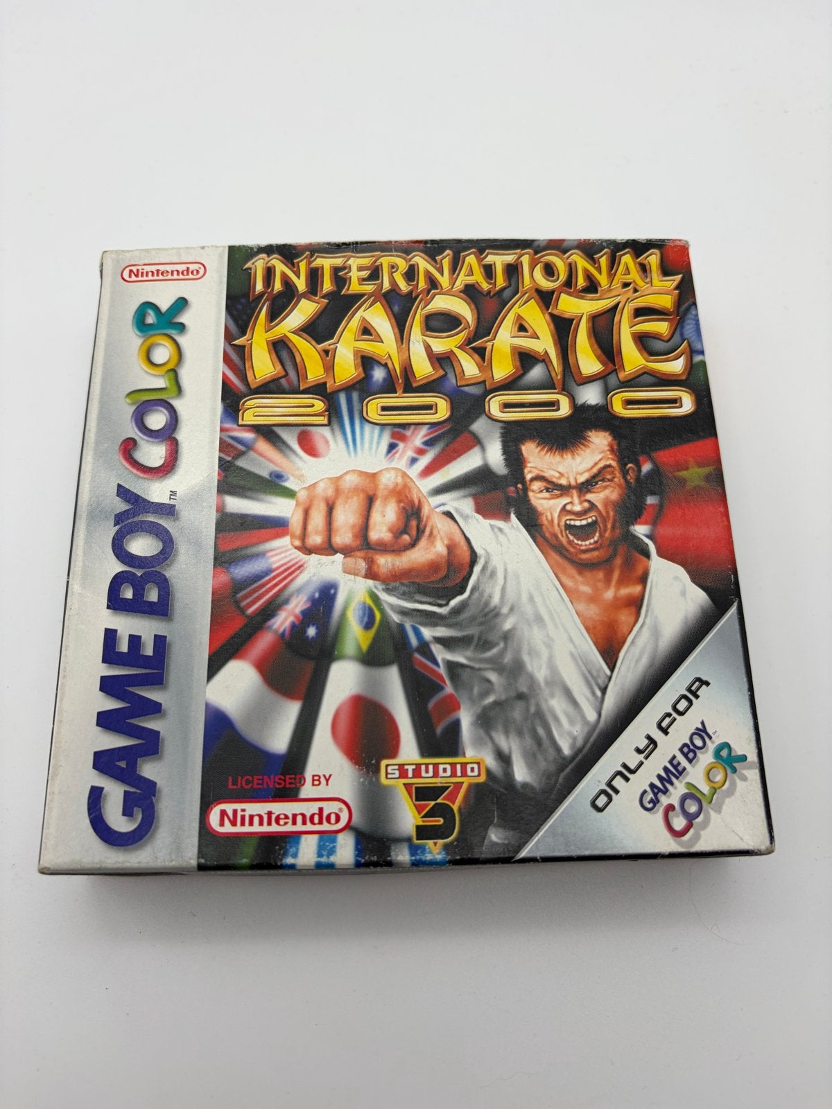 International Karate 2000 Game Boy Color (CIB), Vechten, 1 speler, Ophalen of Verzenden, Zo goed als nieuw